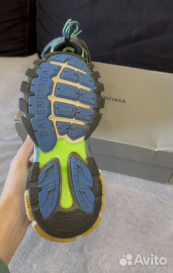 Balenciaga track 1 black/green