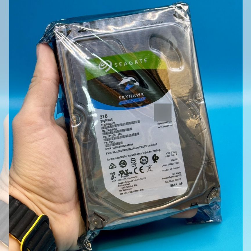 [ST3000VX009] 3тб Seagate Skyhawk