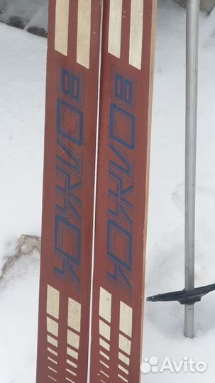 Лыжы СССР с палками