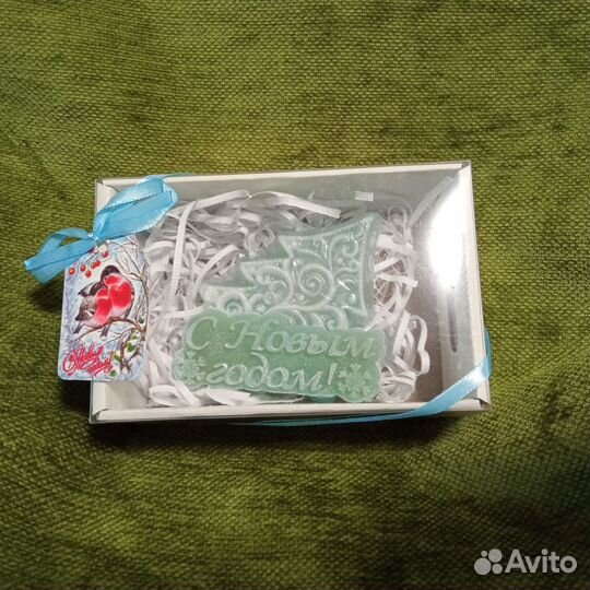 Новогодний подарок мыла