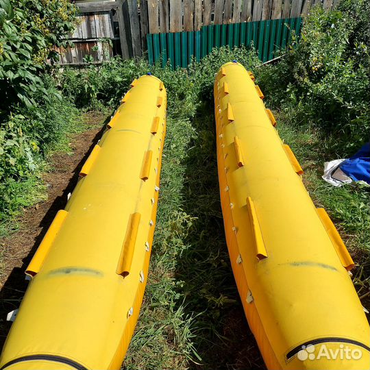 Надувной катамаран 