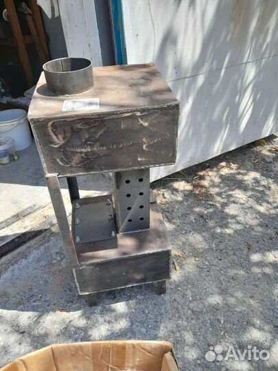 Печка буржуйка для гаража