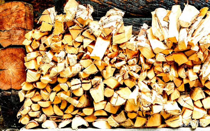 Дрова березовые колотые