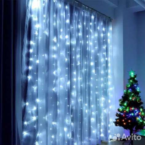 Гирлянда штора