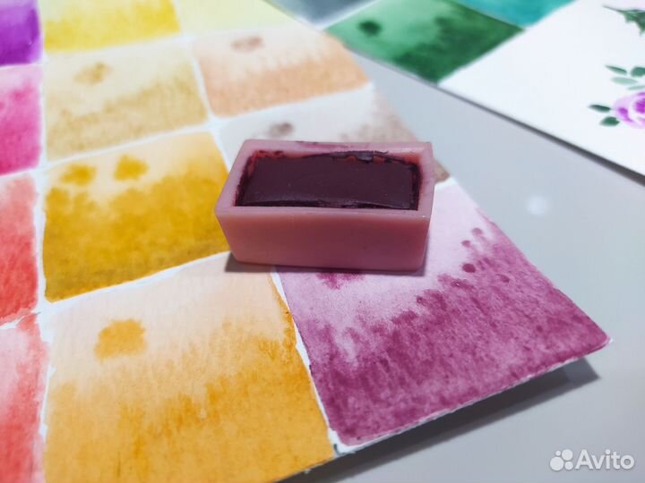 Акварельные краски Спутник СССР 1982 г