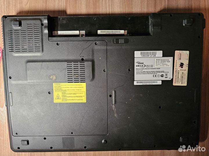 Fujitsu Siemens ноутбук
