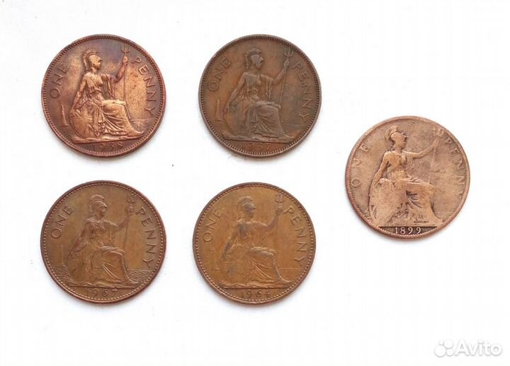 Дореформенные монеты Великобритании