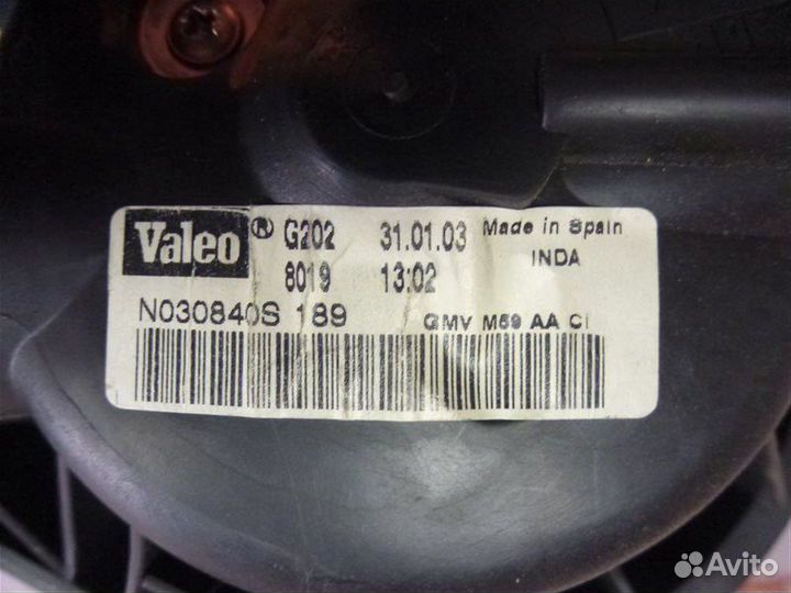 Мотор печки Citroen Berlingo MF TU3JP 2006