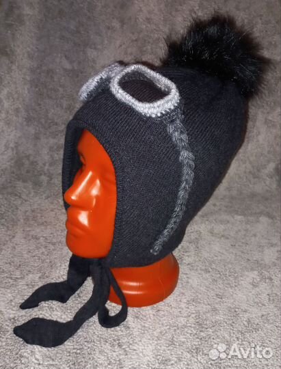 Шапка с очками