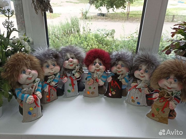Домовенок авторская игрушка