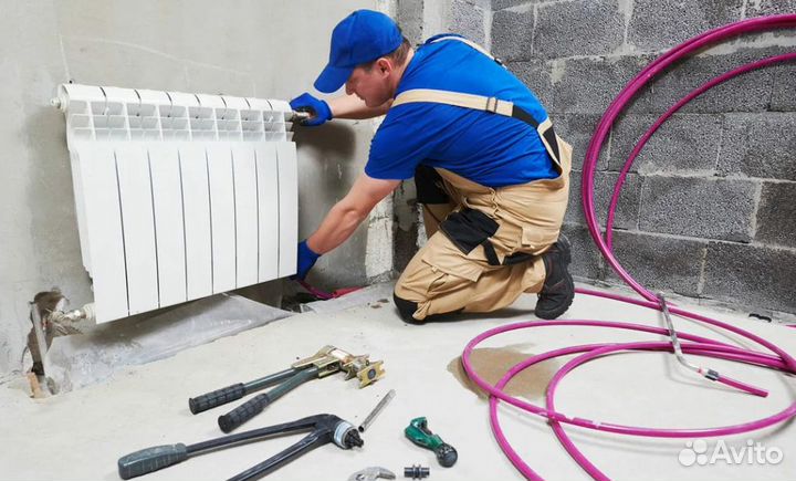 Промывка системы отопления и теплообменников