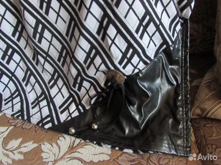 Пончо трикотаж