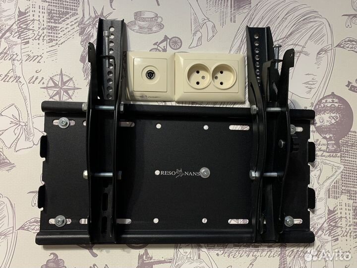 Кронштейн для тв наклонный Resonans