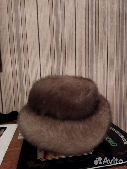 Шапка норковая женская новая