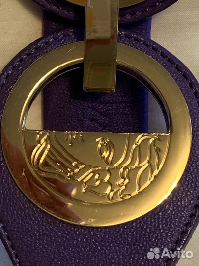 Ремень женский versace нат. кожа, 100 см