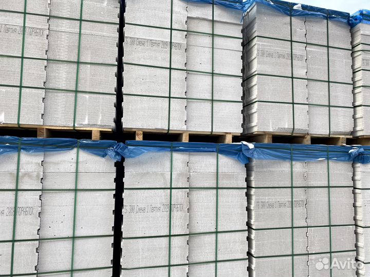 Газоблок в наличии. Отгрузка от 30 м3