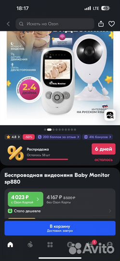 Радио видео няня