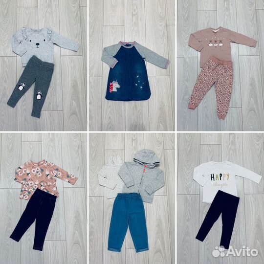 Вещи пакетом на девочку 86 92 размер
