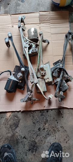 Трапеция дворников с моторчиком газ волга