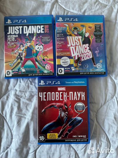 Игры на дисках для ps4