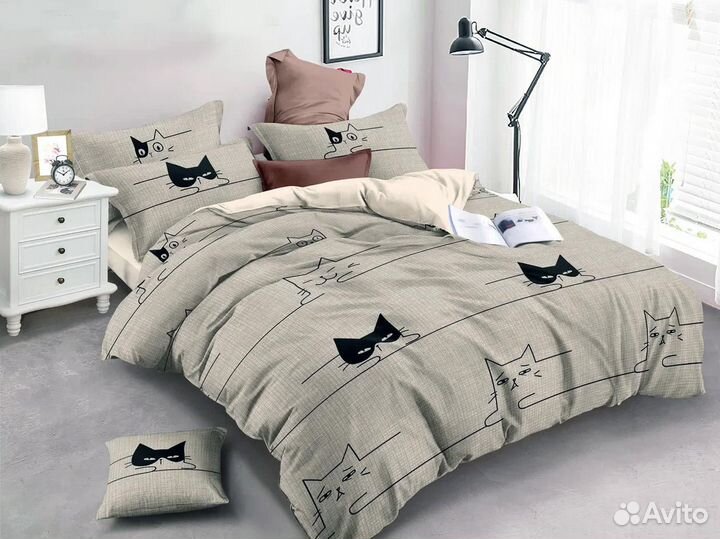 Постельное белье из Поплина. Доставка