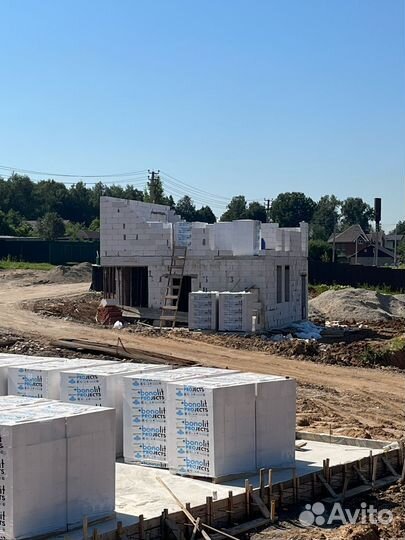 Газобетонные блоки с завода Бонолит