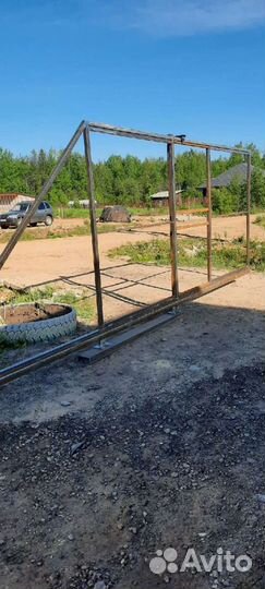 Заборы,ворота откатные