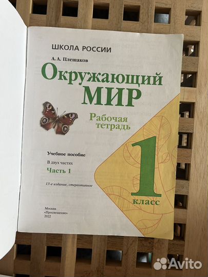 Рабочая тетрадь по окружающему миру 1 класс