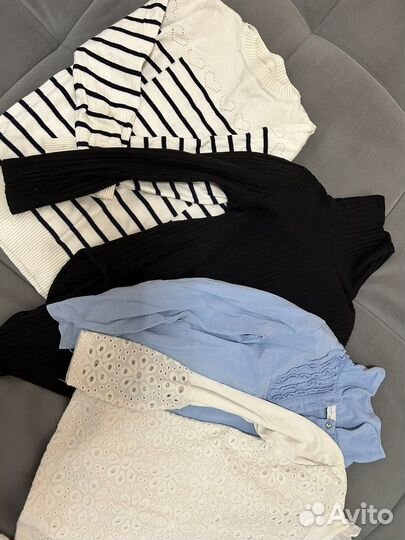 Вещи пакетом на девочку школьные от 128-134