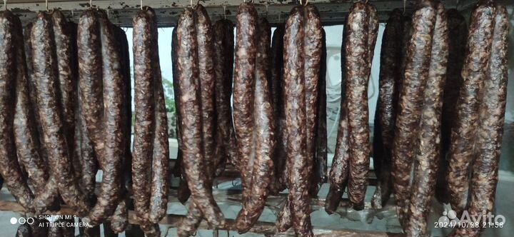 Вяленая колбаса