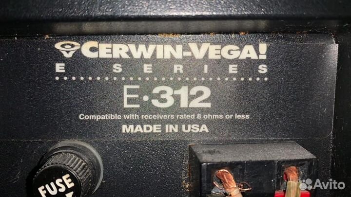 Акустика Cerwin Vega E-312, сборка USA