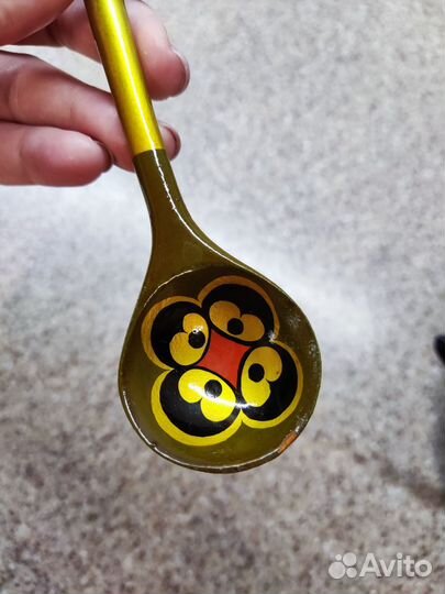 Набор деревянной посуды Агидель хохлома