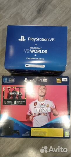 Sony PS4 PRO 1tb+PlayStation VR+PlayStation Camera