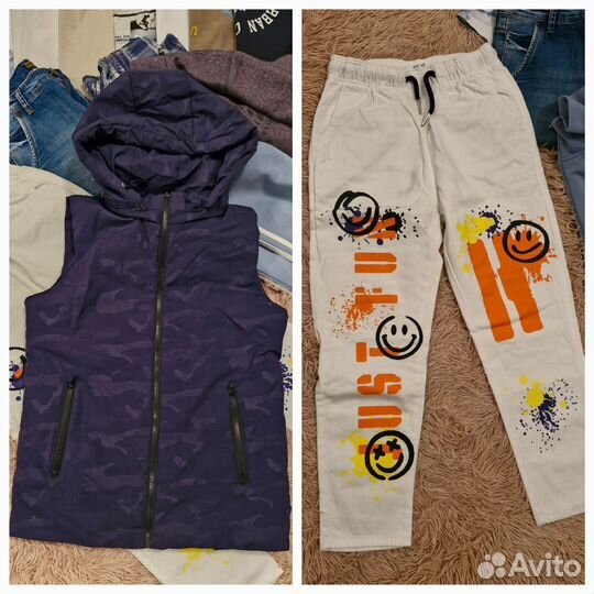 Вещи пакетом на мальчика 146 152