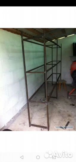 Стеллаж подвесной. стеллаж гаражный