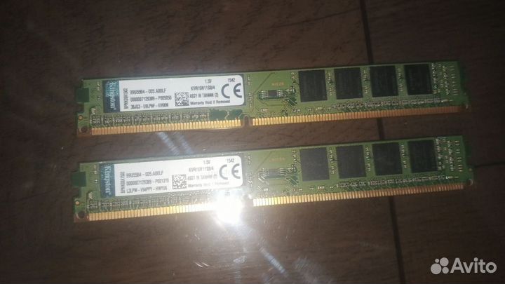 Оперативная память ddr3 4 gb 1600MHZ