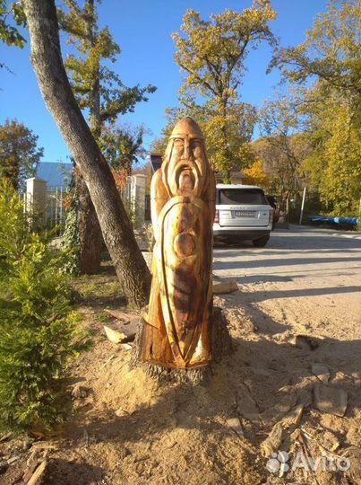 Скульптура из дерева