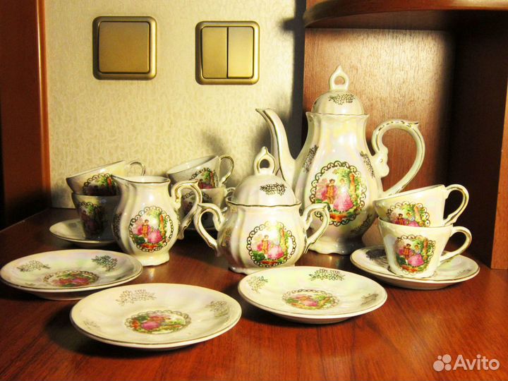 Сервиз кофейный «Мадонна». Новый