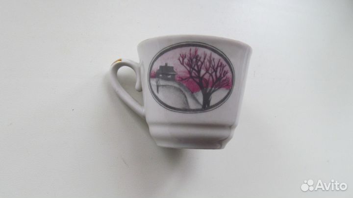Чашки фарфоровые СССР
