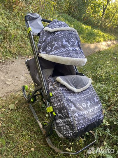 Коляска санки