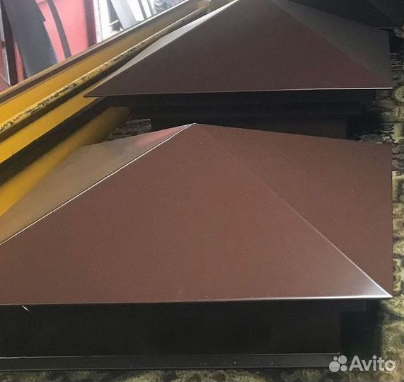 Колпак на столб забора