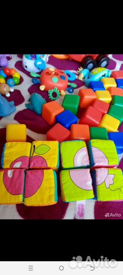 Игрушки для малышей пакетом