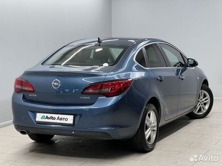 Opel Astra 1.4 AT, 2012, 173 438 км