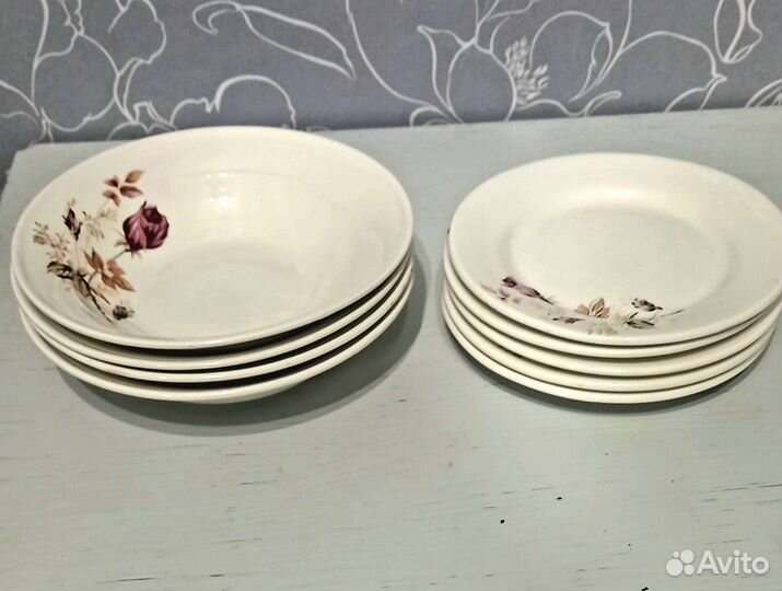 Тарелки посуда СССР кфз