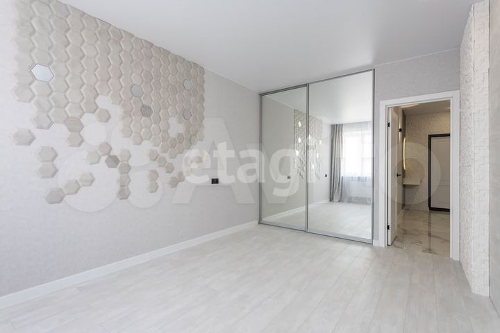 1-к. квартира, 42 м², 21/22 эт.