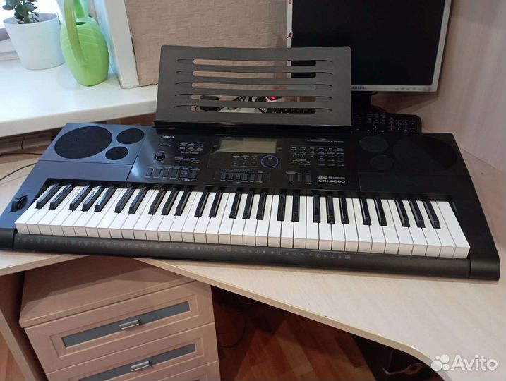 Синтезатор casio ctk 6200