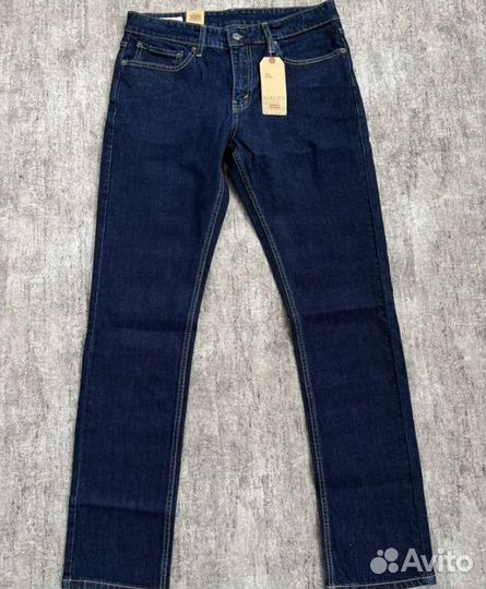 Levi's 511 stretch 12 унций Пакистан new Индиго