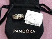 Кольцо Pandora плетёное