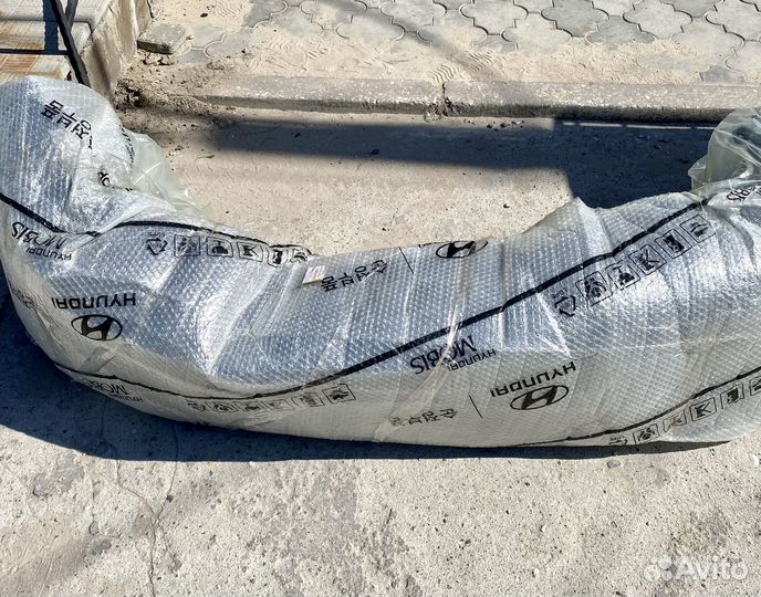 Накладка переднего бампера tucson 865112E040