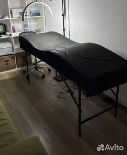 Анатомическая кушетка для наращивания ресниц